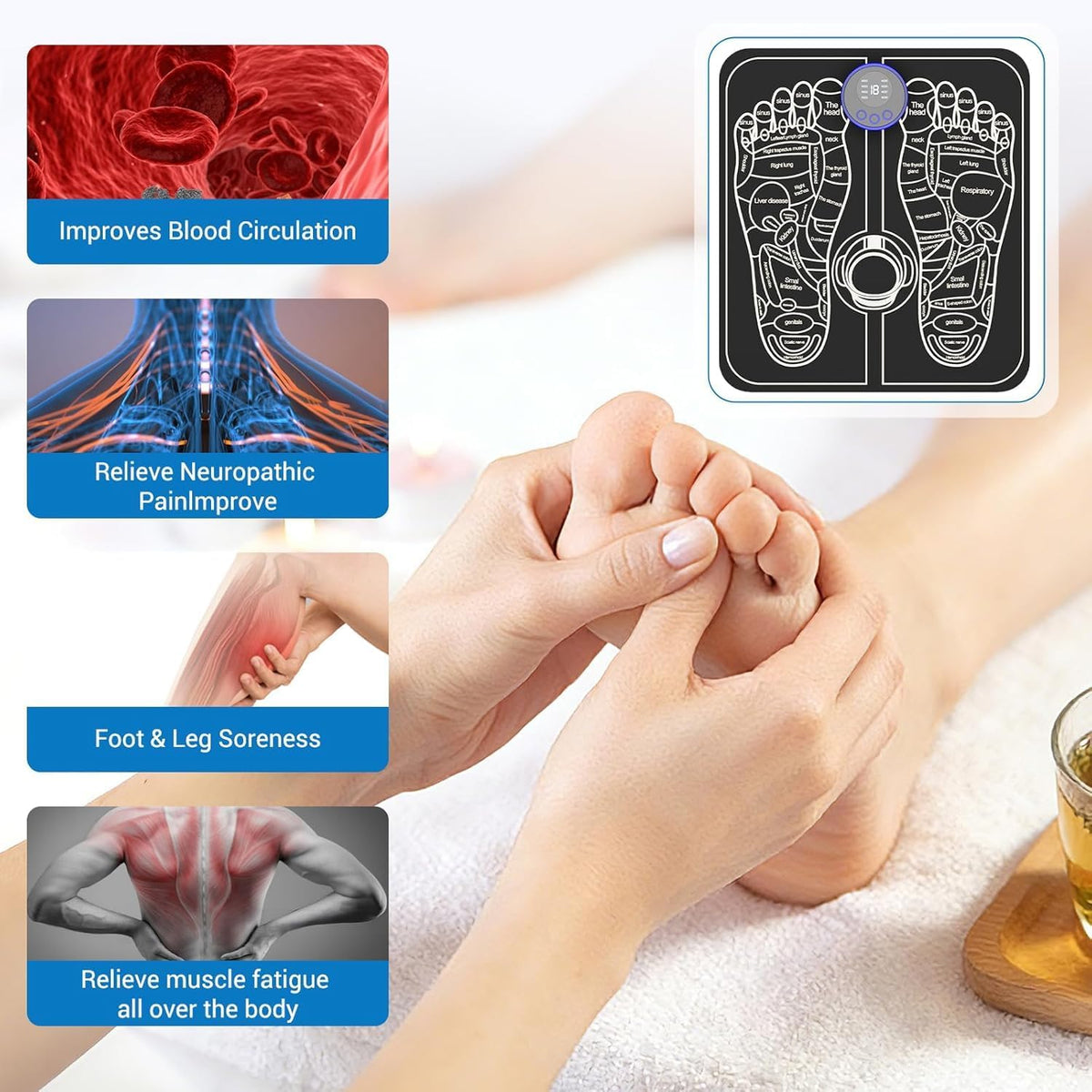 Stepnura™ Foot Massager