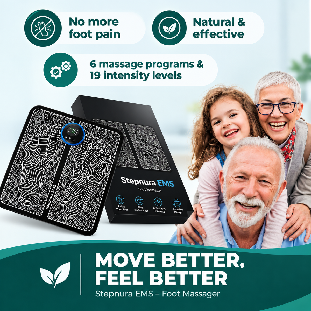 Stepnura™ Foot Massager