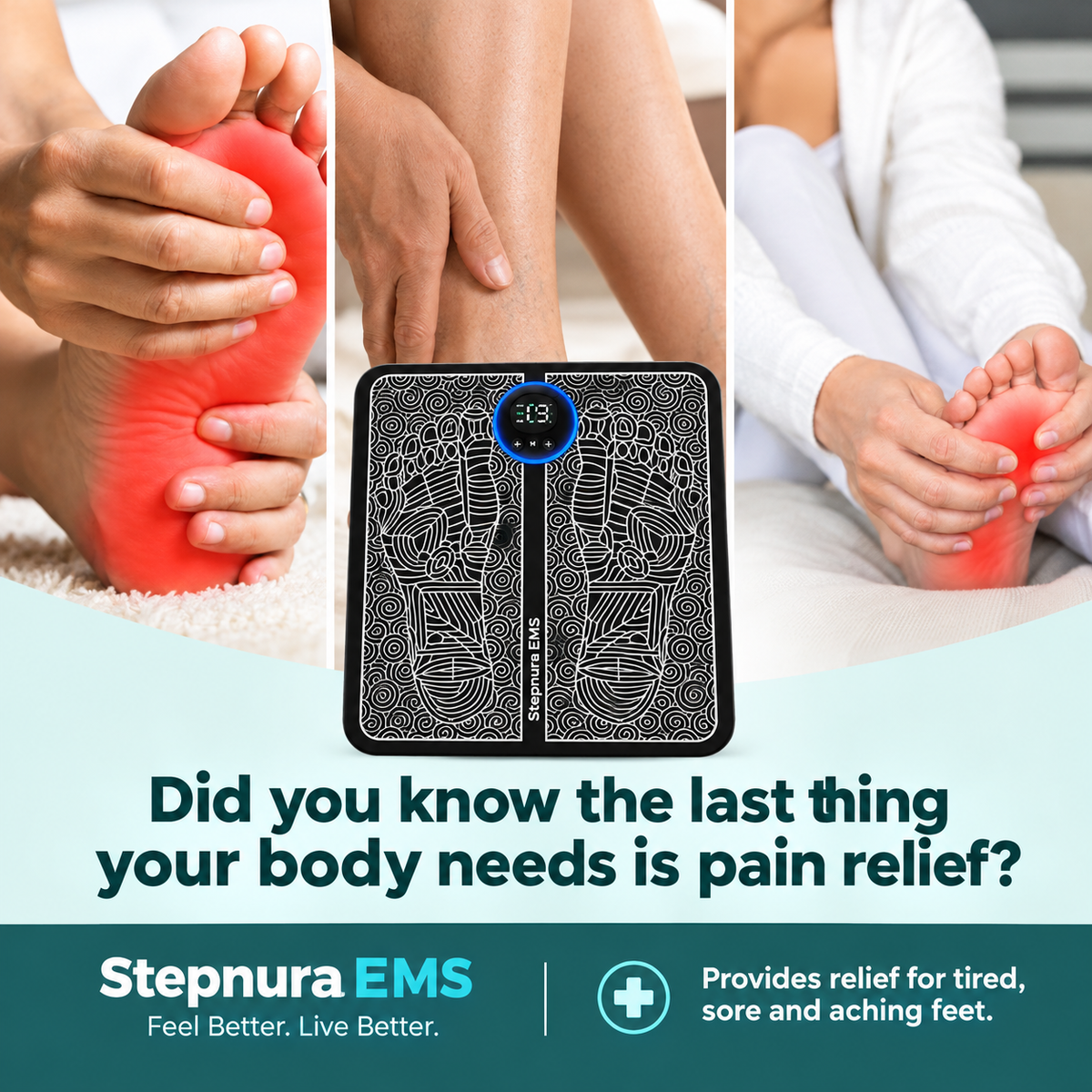 Stepnura™ Foot Massager